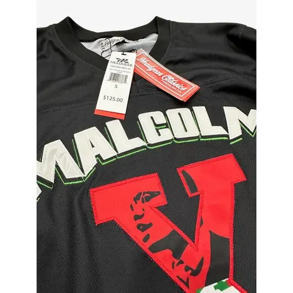 Malcolm X Men's Headgear Classics Premium Embroidered Hockey Jersey - Picture 3 of 6